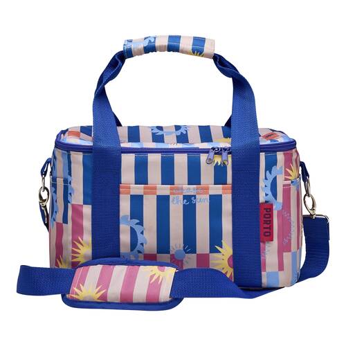 Porto Sole Insulated Bag with Shoulder Strap 34x22x20cm Multi-Coloured