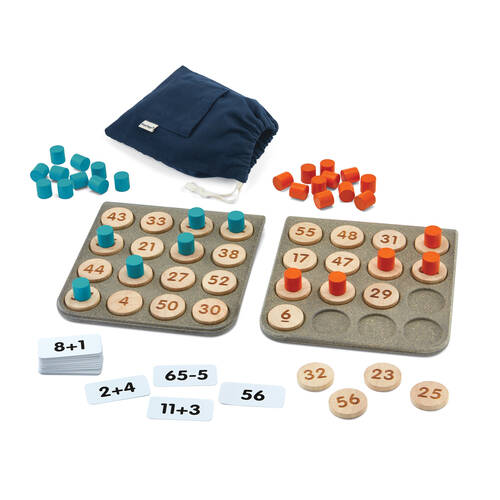 PlanToys Math Bingo Kids/Teens Play Educational Game 3y+