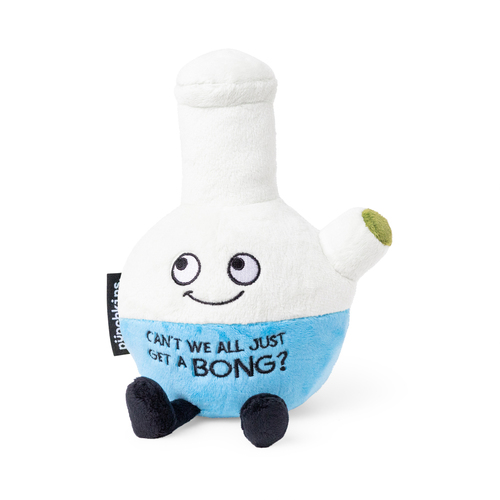 Punchkins Can't We All Just Get a Bong? Bong Plush Stuffed Soft Toy 20cm