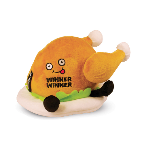 Punchkins Chicken Dinner Winner Plush Stuffed Soft Toy 17cm