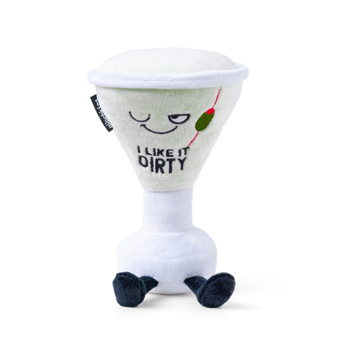 Punchkins I Like It Dirty Martini Adults Plush Toy 17cm