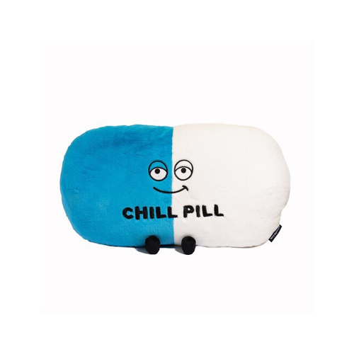 Punchkins 28cm Puffies Chill Pill Soft Cuddle Plush Toy