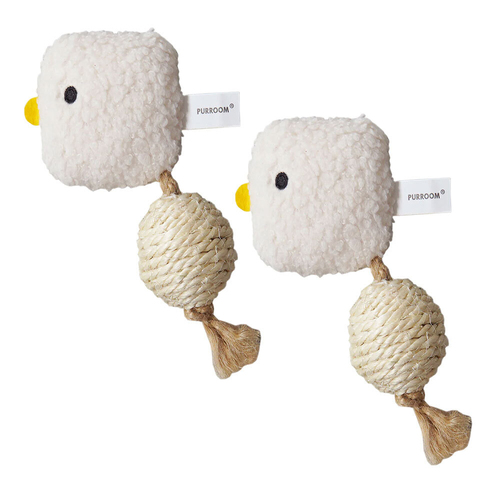 2PK Purroom 16cm Sisal Hemp Catnip Cat/Kitten Pet Play Toy