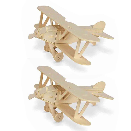 2PK 3D Wooden Puzzle Transport Edition Toy Kids 3y+ Assorted