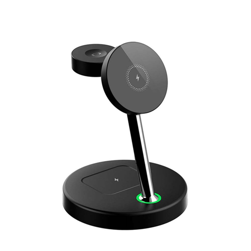 Chargecore 3in1 Wireless Charging Station For Smartwatch/Phone/Buds - Black
