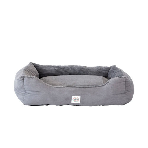 Hacienda Electric Heated Pet Bed with Removable Cushion & Heat Pad Medium