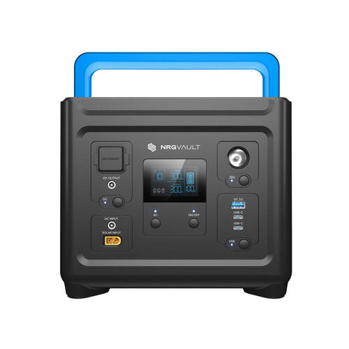 NRG Vault PV500 500W Portable Solar Power Station w/ LED Torch LiFePO4 Battery