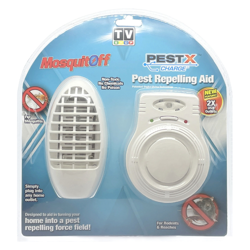 TV Shop PestX Charge Mosquitoff Duo Pest Repelling Aid