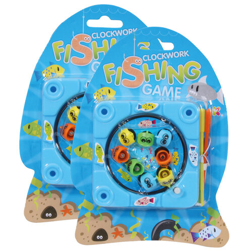 2PK Play Games & Gadgets Clockwork Fishing Game 20cm