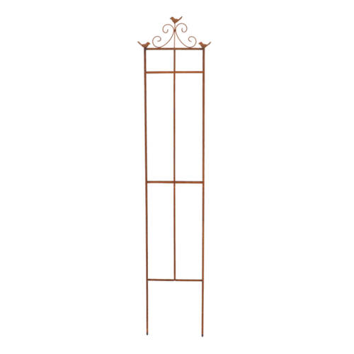 Esschert Design Plant Support Bird Small Garden Decor 160.5cm Brown