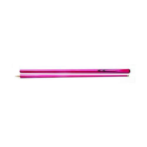 Cuemaster Pink 2-Piece Cue Metallic Finish 57 inch Billiards/Pool/Snooker