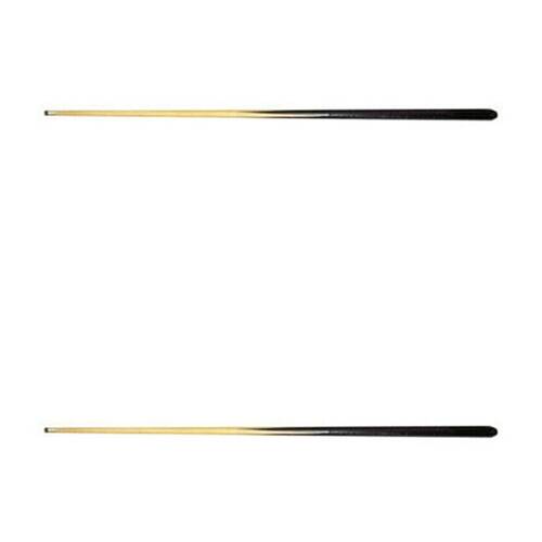 2PK Mitchell Maverick 1-Piece Cue 36" 11mm Screw in Tip Painted Butt Billiards