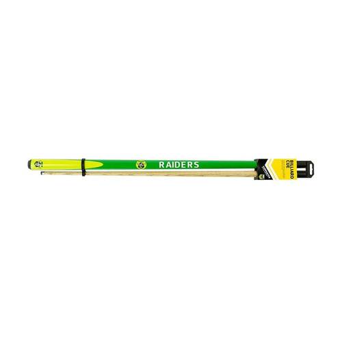 NRL 2-Piece Cue Raiders Ash Shaft 10mm Elkmaster Tip 57 inch Billiards/Pool