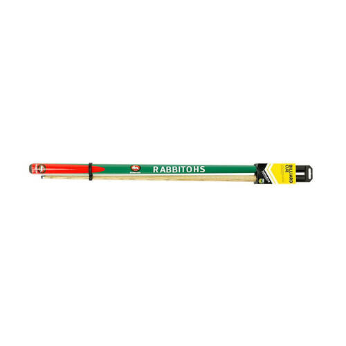 NRL 2-Piece Cue Rabbitohs Ash Shaft 10mm Elkmaster Tip 57 inch Billiards/Pool