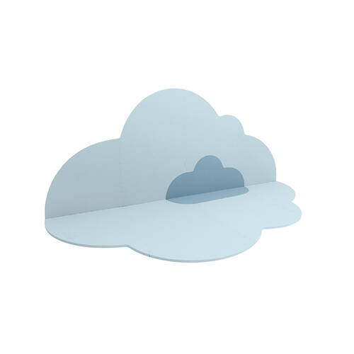 Quut - Kids/baby Playmat - Head in the Clouds [L] - Dusty Blue