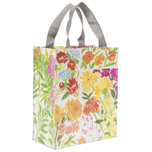 Blue Q Flower Garden 25x22cm Reusable Handy Tote Bag