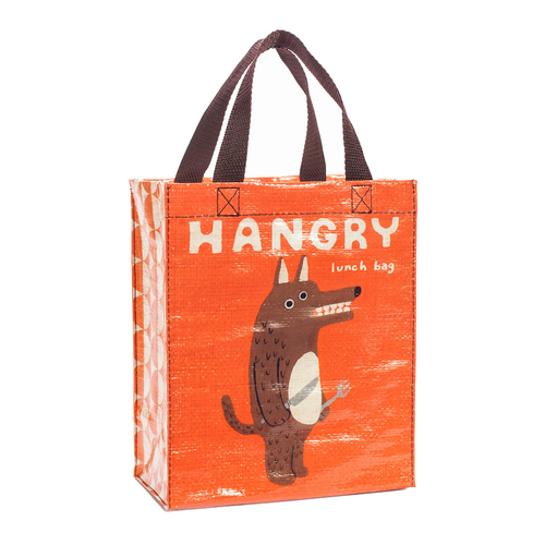 Blue Q Hangry 25x22cm Reusable Handy/Carry Tote Bag