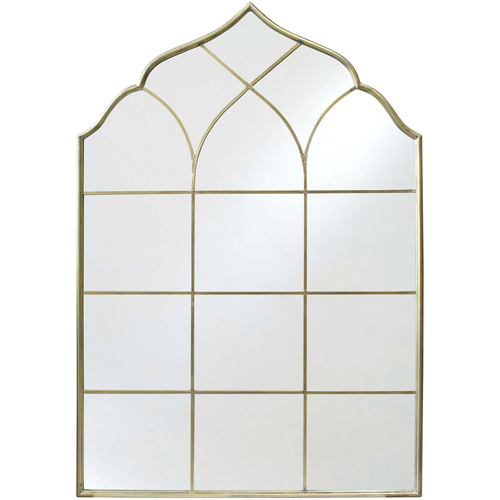 LVD Antonia Metal 130.5cm Mirror Wall Hanging Display - Gold