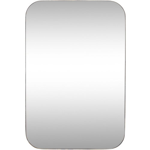 LVD Rectangle Metal/Mirror Talah Wall Hanging Home Decor 61.5x92.5cm
