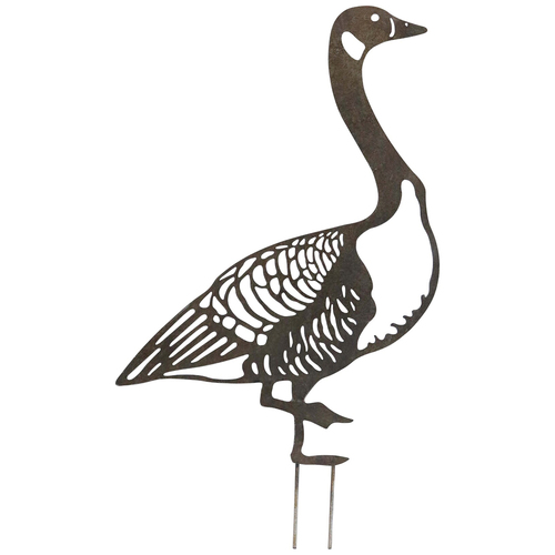 LVD Metal Garden Stake Goose Clara Outdoor Lawn/Yard Decor 60cm