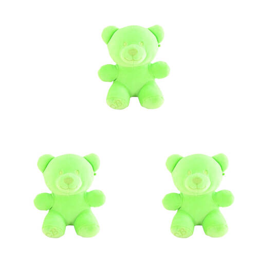3PK Yoonique 8 In Candy Bears Plush S1 - Assorted Kids 3y+