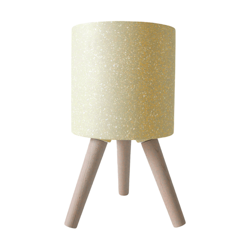 Rayell 25x47cm Fibreglass Thorpe  Pot/Planter - Yellow