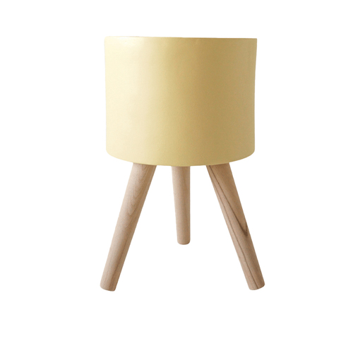 Rayell 50cm Hadleigh Flower Pot/Planter Container - Yellow