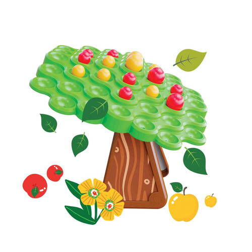 Quercetti Stay Apple Balance Tree Game Stacking/Balancing STEM Toy Kids 5y+