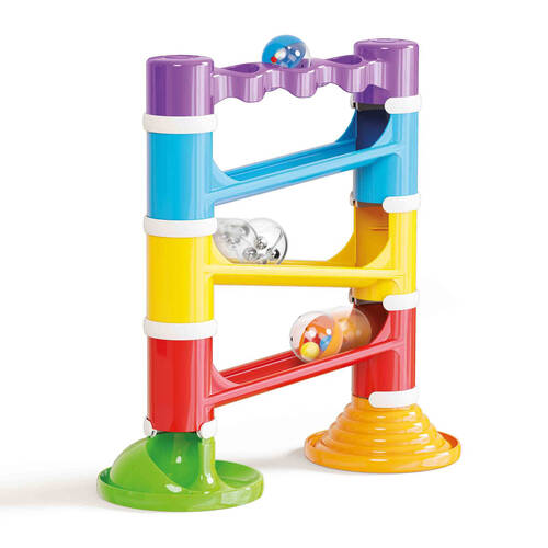 Quercetti 17pc Migoga Tower Sounds Marble Run Track Toy Toddler 18m+