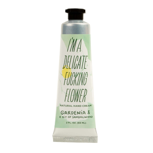 Blue Q F*cking Flower 60ml Natural Hand Cream - Gardenia Scent