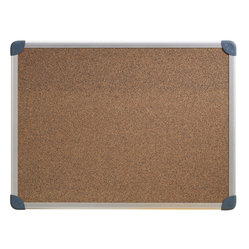 Quartet Penrite 120x90cm Corkboard w/ Aluminium Frame - Brown