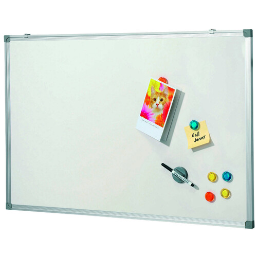 Quartet Economy 90x60cm Magnetic Whiteboard w/ Marker/Magnets