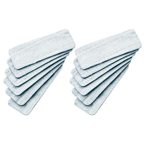 2x 6pc Quartet Double-Sided Refill Pads For Magnetic Whiteboard Eraser