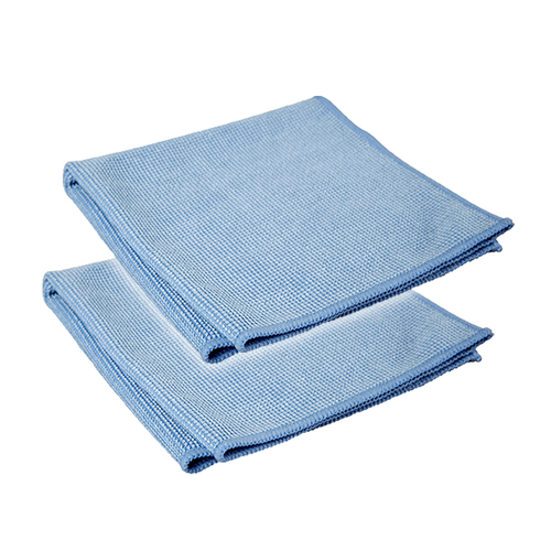 2x 2PK Quartet Microfibre Absorbent Cloth For Dry-Erase LED Board - Blue