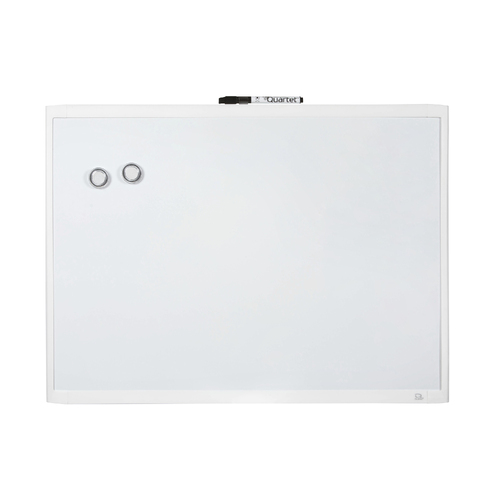 Quartet Basics 43x58cm Dry-Erase Whiteboard w/ Marker/Eraser/Magnets