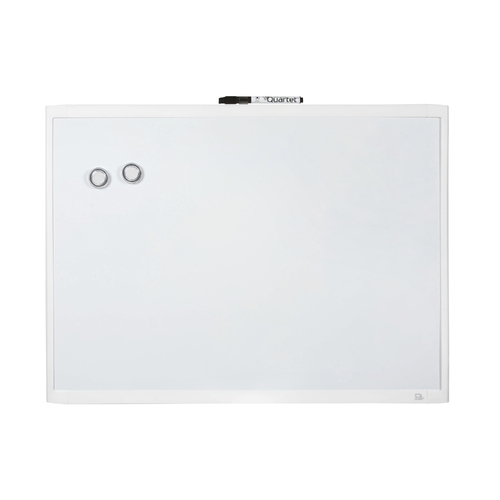 Quartet Basics 43x58cm Dry-Erase Whiteboard w/ Marker/Eraser/Magnets
