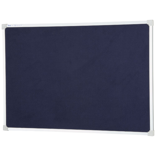 Quartet Felt 120x90cm Pinboard Bulletin Board - Blue