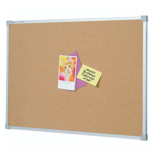 Quartet Penrite 90x90cm Corkboard w/ Aluminium Frame