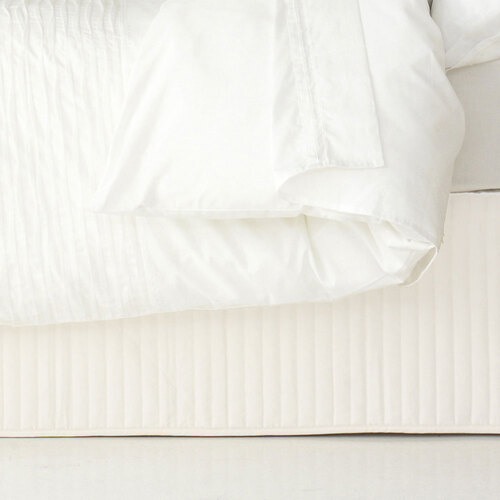Ardor Boudoir Quilted Valance King White