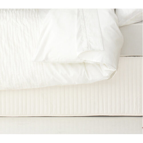 Ardor Boudoir King Single Quilted Valance White