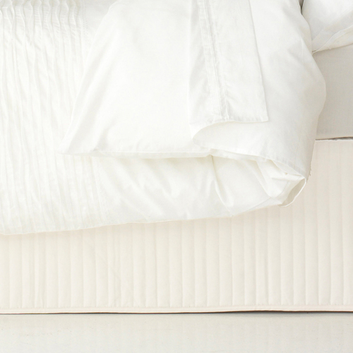 Ardor Boudoir Quilted Valance Single Bed White