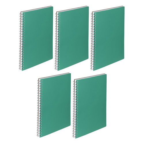 Derwent Academy Art Craft Cover Visual Diary A4 Portrait 120pg Green 5PK