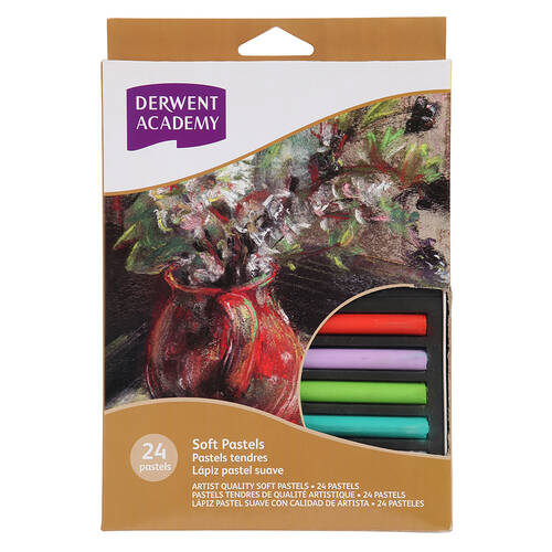Derwent Academy Soft Pastels Assorted 24pc