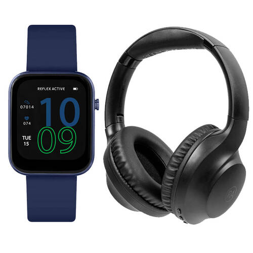 Reflex Active Series 12 Android/iPhone & Headphones Studio Bundle Set Black