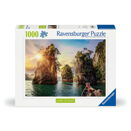 1000pc Ravensburger The Rocks In Cheow Thailand Family Jigsaw Puzzle