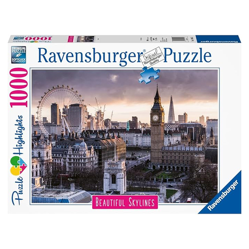 1000pc Ravensburger London Adult Family Jigsaw Puzzle Set