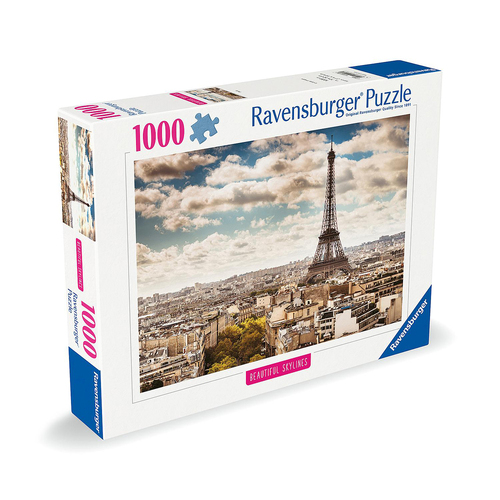 1000pc Ravensburger Paris France Family Jigsaw Puzzle 
