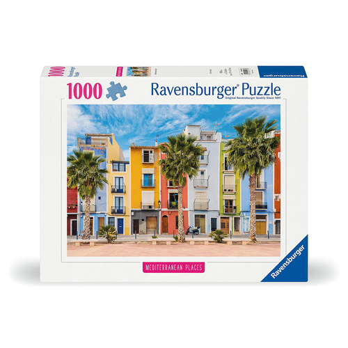 1000pc Ravensburger Mediterranean Spain Jigsaw Puzzle Set Adults