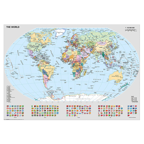 1000pc Ravensburger Political World Map Jigsaw Puzzle Adults