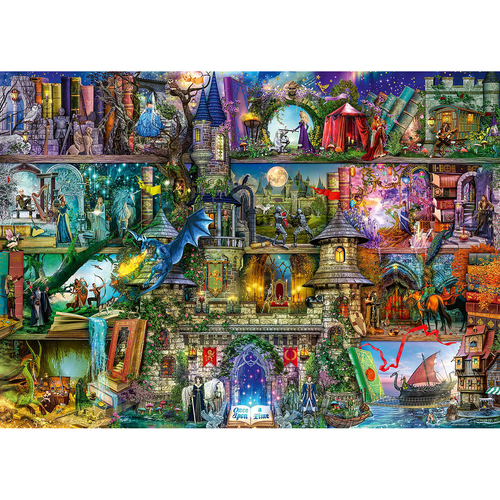 1000pc Ravensburger Myths and Legends Jigsaw Puzzle 